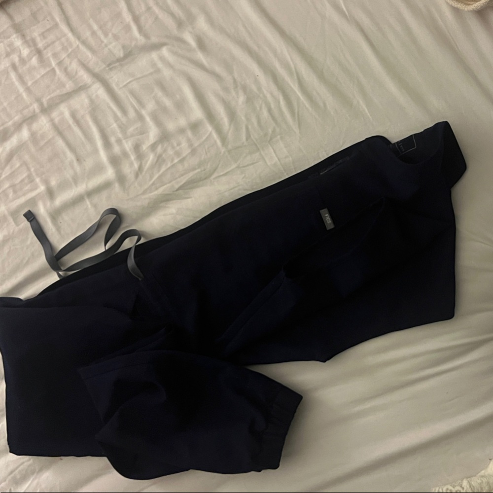 Figs Navy Blue Scrub Jumpsuit